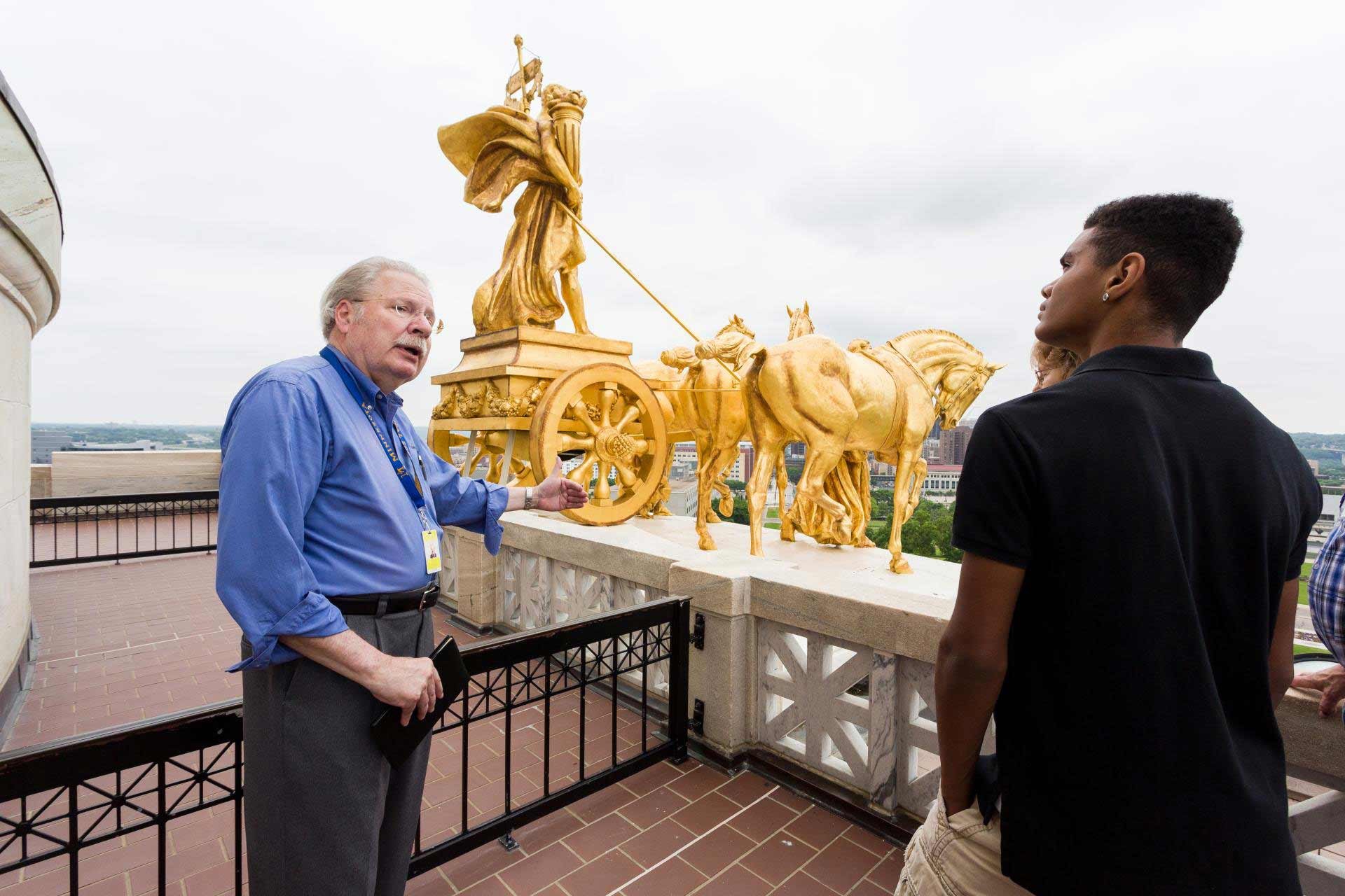 Start exploring guided tours of the Minnesota State Capitol.